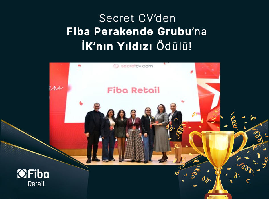 HR Star Award from Secret CV to Fiba Retail Group!